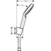Hansgrohe Crometta 26690400 Душевой набор 10х10 см