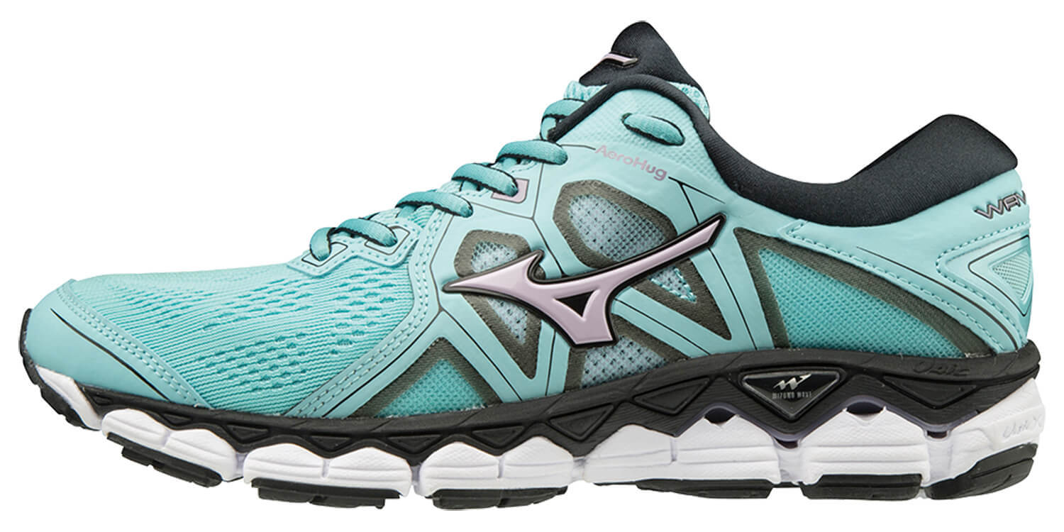 Mizuno Wave Sky 2 кроссовки для бега женские голубые - 5