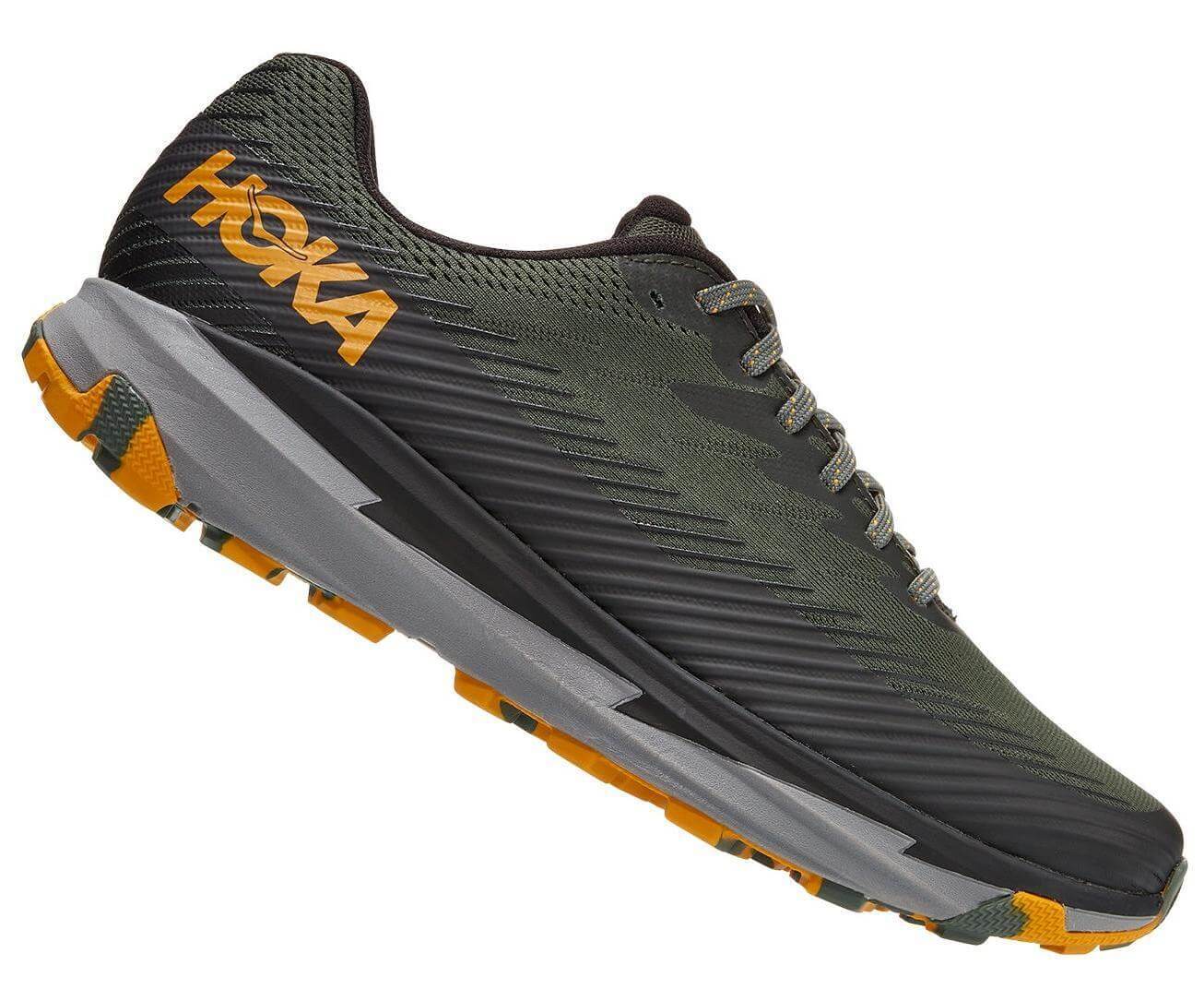 Мужские кроссовки для бега Hoka One One Torrent 2 серые - 5