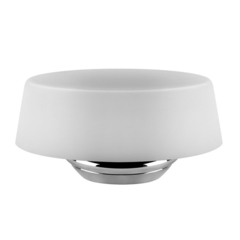 Gessi Cono 45401#031 Мыльница настенная белая, цвет: хром фото