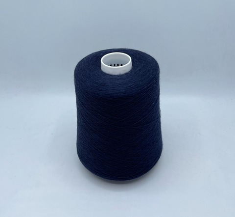 Zegna Baruffa (пр.Италия),art-New Cashmere , 2/48 2400м/100 гр. 100% Кашемир, цвет-Темный деним ,арт-27671