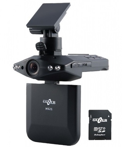 Автомобильный видеорегистратор Gazer H521