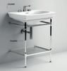ArtCeram Civitas CIA002 71 Консоль под раковину, цвет: хром