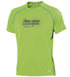 Беговая футболка Asics M'S TRAIL GRAPHIC TOP лайм