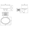 Gessi Cono 45401#031 Мыльница настенная белая, цвет: хром