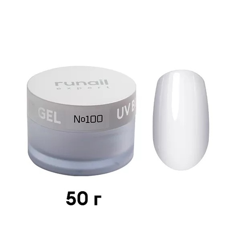 Гель моделирующий UV BUILDER GEL Runail Expert №100, 50г банка