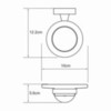 WasserKRAFT Isen K-4029 Мыльница, цвет: хром