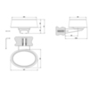 Gessi Cono 45401#299 Мыльница настенная белая, цвет: Black XL