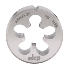 Плашка М16х1,25 DINEN22568 HSS 6g 45х14мм NKP 240162N