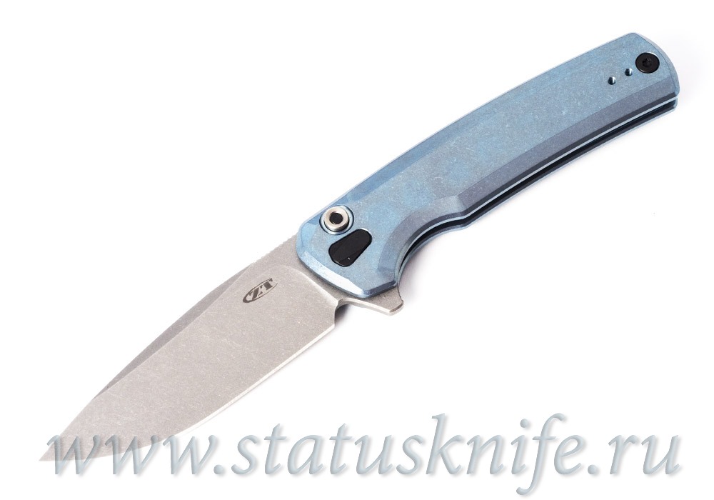 Нож Zero Tolerance 0044BLU S90V Button Lock Flipper