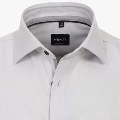 Сорочка мужская Venti Modern Fit 134023600-700 из фактурной ткани оливково-серая
