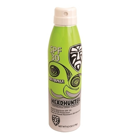 Спрей солнцезащитный водостойкий деский Headhunter SPF-30 Kids Formula Lotion
