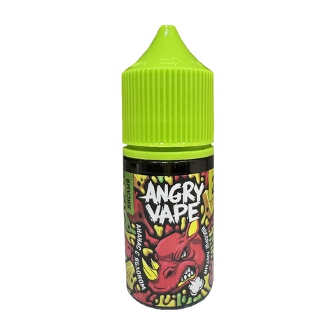 Жидкость Angry Vape Salt 2% 30 ml - Носорог Лютый (ананас с яблоком)