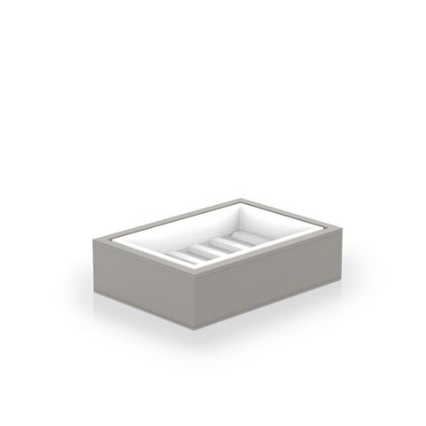 Decor Walther Brownie 0937349 Мыльница, цвет: серый