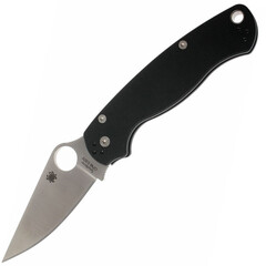 Фото Складной нож Spyderco ParaMilitary 2, сталь CPM S45VN, рукоять G10, чёрный