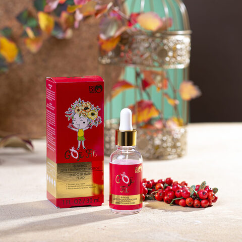 Bio World Goji Fit Флюид для гладкости волос 30мл
