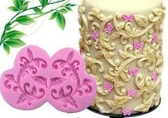Силиконовый молд № 820 Веточки