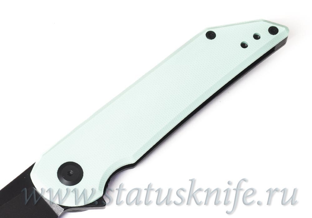 Нож Hoback Radford Titanium Tiffany Blue G10 CPM20CV DLC BW