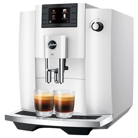 Кофемашина Jura E6 Piano White EC (15438)