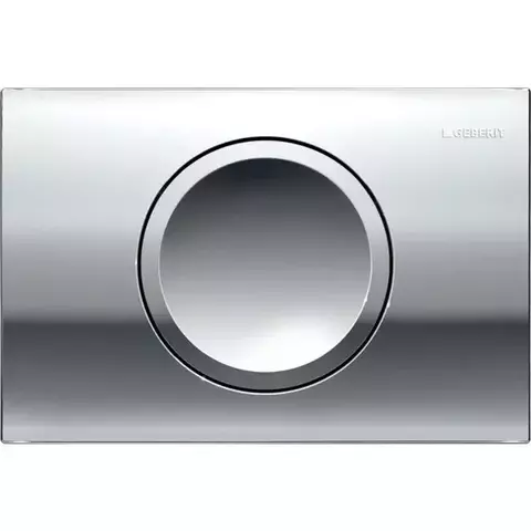 Geberit Delta 115.109.21.1 Смывная клавиша, смыв/стоп, глянцевый хром