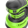 Эксцентриковая шлифмашина акк. Greenworks OS325, 24V, 125 мм, 5000-8000-11000 об/мин, амплитуда 2.4 мм, без АКБ и ЗУ (3100907) — фото 3