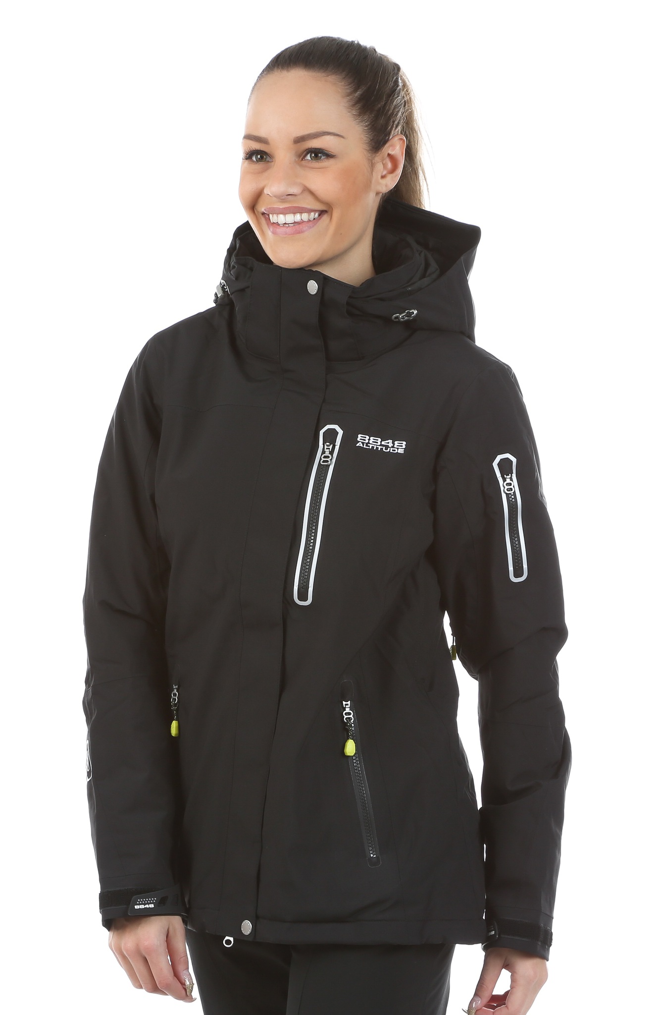 Женский горнолыжный костюм  8848 Altitude Aruba/Poppy (black)