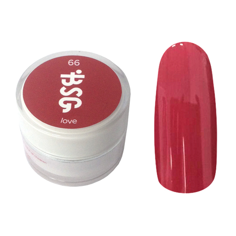 Цветной биогель Bio Stretch Gel Love №66 купить за 850&nbsp;руб