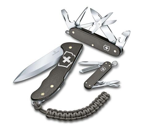 Нож-брелок Victorinox Classic Alox LE 2022, 58 mm, Thunder Grey (0.6221.L22)