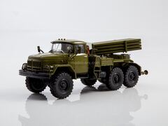 ZIL-131 Grad-1 multiple launch rocket system 1:43 Legendary trucks USSR #49