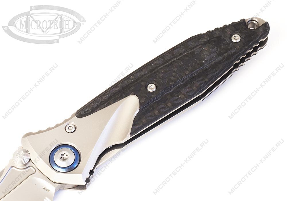 Нож Microtech Socom Bravo 261-9CFTI Full Serrated Tanto Blue Collar