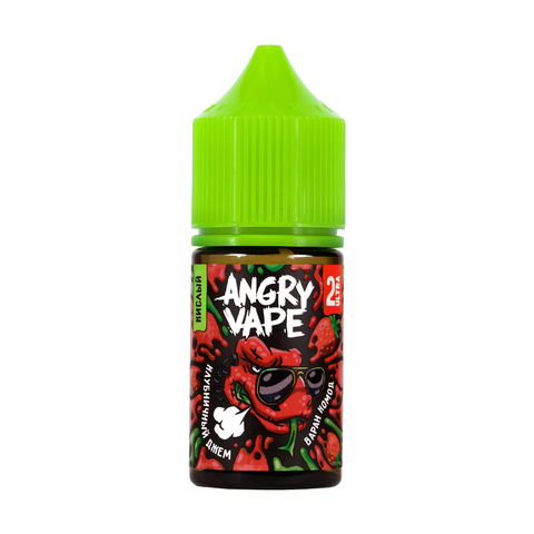 Жидкость Angry Vape Salt 2% ULTRA 30 ml - Варан Комод (клубничный джем)