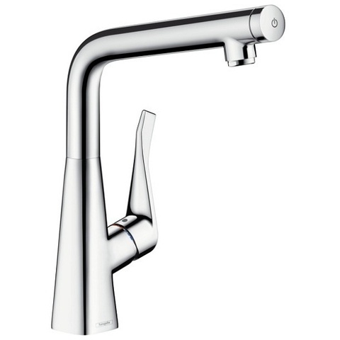 Hansgrohe Metris Select M71 14883800 Смеситель для кухни с Г-образным изливом