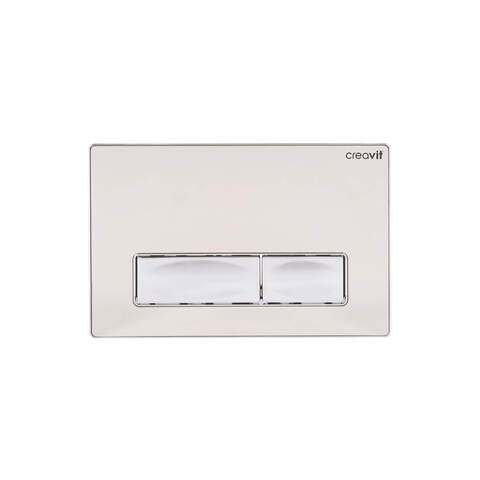 Creavit GP4004.00 Кнопка для инсталляции, цвет: нержавеющая сталь