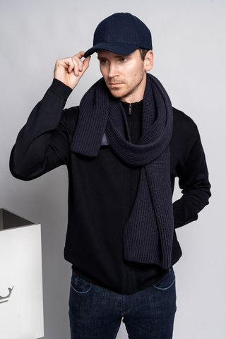 TRUSSARDI Шарф вязаный с шерстью