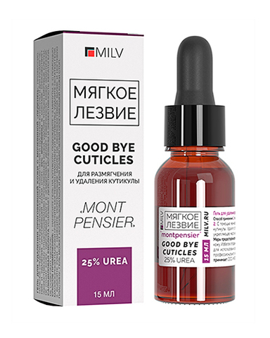 Средство для удаления кутикулы Milv  с мочевиной 