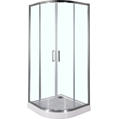 Aquanet Alfa 185040 Душевое ограждение 100x100, цвет: хром фото