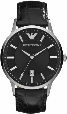 Наручные часы EMPORIO ARMANI Renato AR2411, черный, серебряный