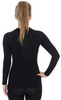 Термобелье женское Brubeck Active Wool терморубашка черная - 9