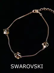 Браслет Миражи с кристаллами Swarovski цвета шампань