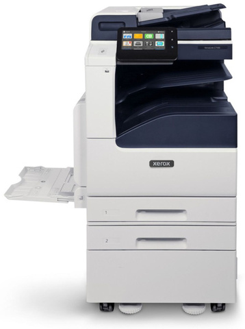 МФУ лазерное цветное Xerox VersaLink C7130 с тумбой, диском и выходным лотком