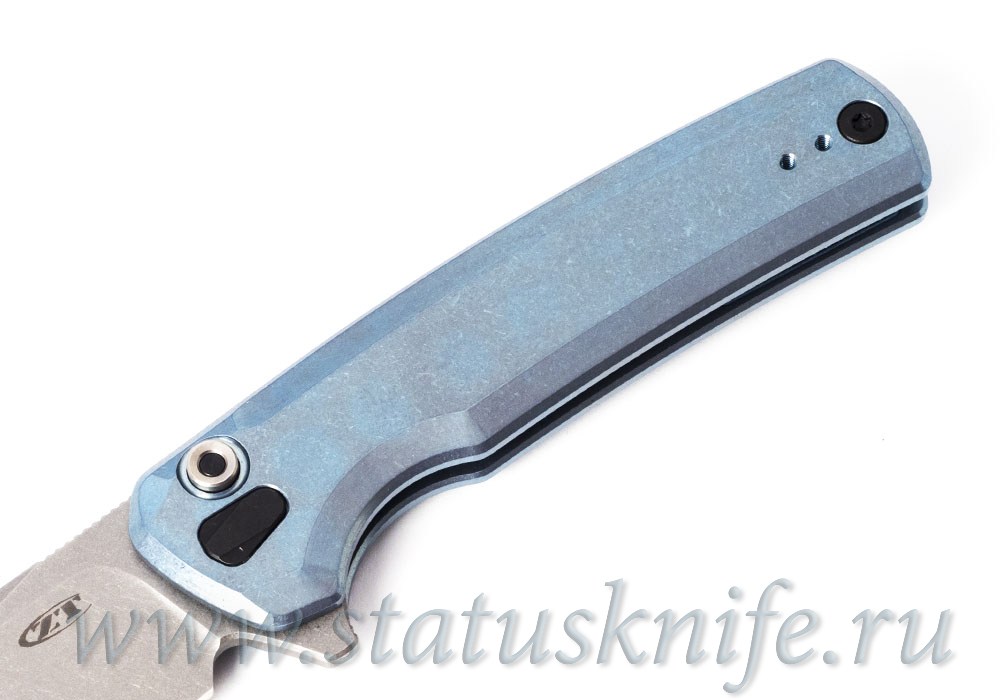 Нож Zero Tolerance 0044BLU S90V Button Lock Flipper