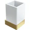 Boheme 10724-MG Стакан настенный Qubic Matt Gold