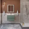 BelBagno KRAFT 39-700/390-2C-SO-VO База под раковину подвесная с фрезерованными ручками по всей длине фасада с 2 выкатн. ящ., Еловый Мат.,700x395x500