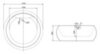 BelBagno BB30.9A.CR Отдельностоящая акриловая ванна, аэромассаж (A)