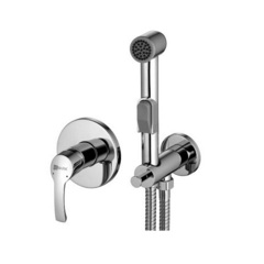 Lemark LM1119C Встраиваемый смеситель с гигиеническим душем, латунь/хром фото
