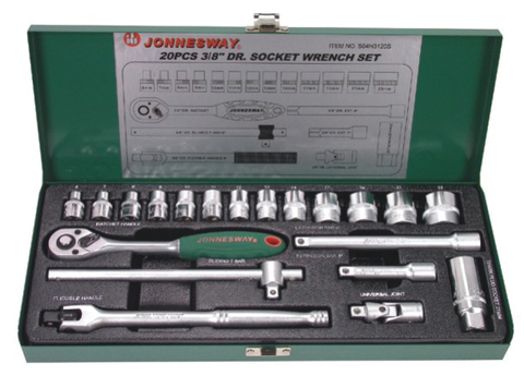 Jonnesway S04H3120S Набор головок торцевых 3/8