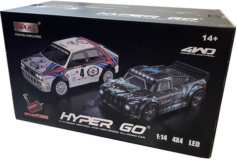 Радиоуправляемая машина для дрифта MJX Hyper Go 4WD Brushless 1:14 - MJX-14302 Полноприводная гоночная машина 4WD