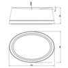 Gessi Cono 45425#031 Мыльница настольная, цвет: хром