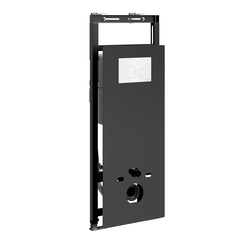 WasserKRAFT Salm 27TLT.010.ME.BL.WH02 Инсталляция для унитаза с клавишей фото