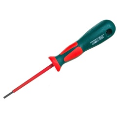 Jonnesway DV13S275 Отвертка стержневая шлицевая диэлектрическая, SL2,5х75 мм 47470